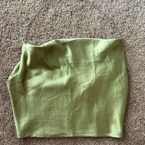 💜 3 for $10 SHEIN Green Smocked Top